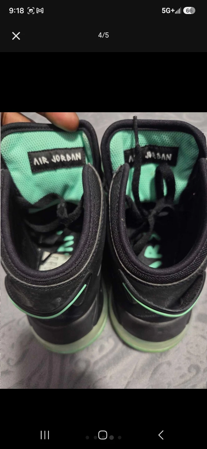 Nike Jordan Mars 270 Black and Green - photo 3