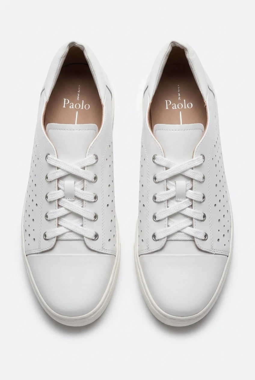 Linea Paolo Kendra Platform Sneakers White - photo 4