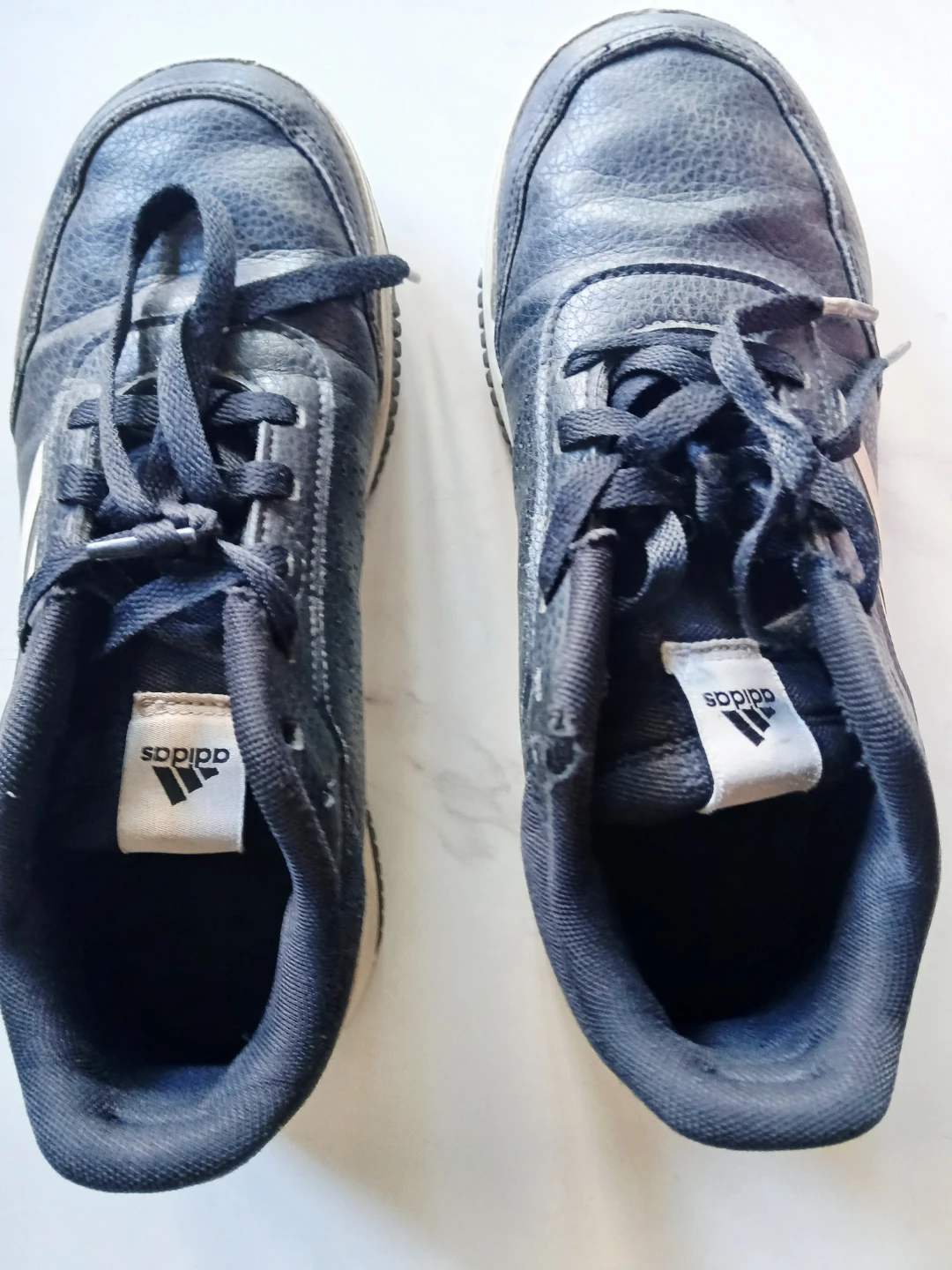 FREE Adidas Children's Sneakers, Size 4 - photo 2