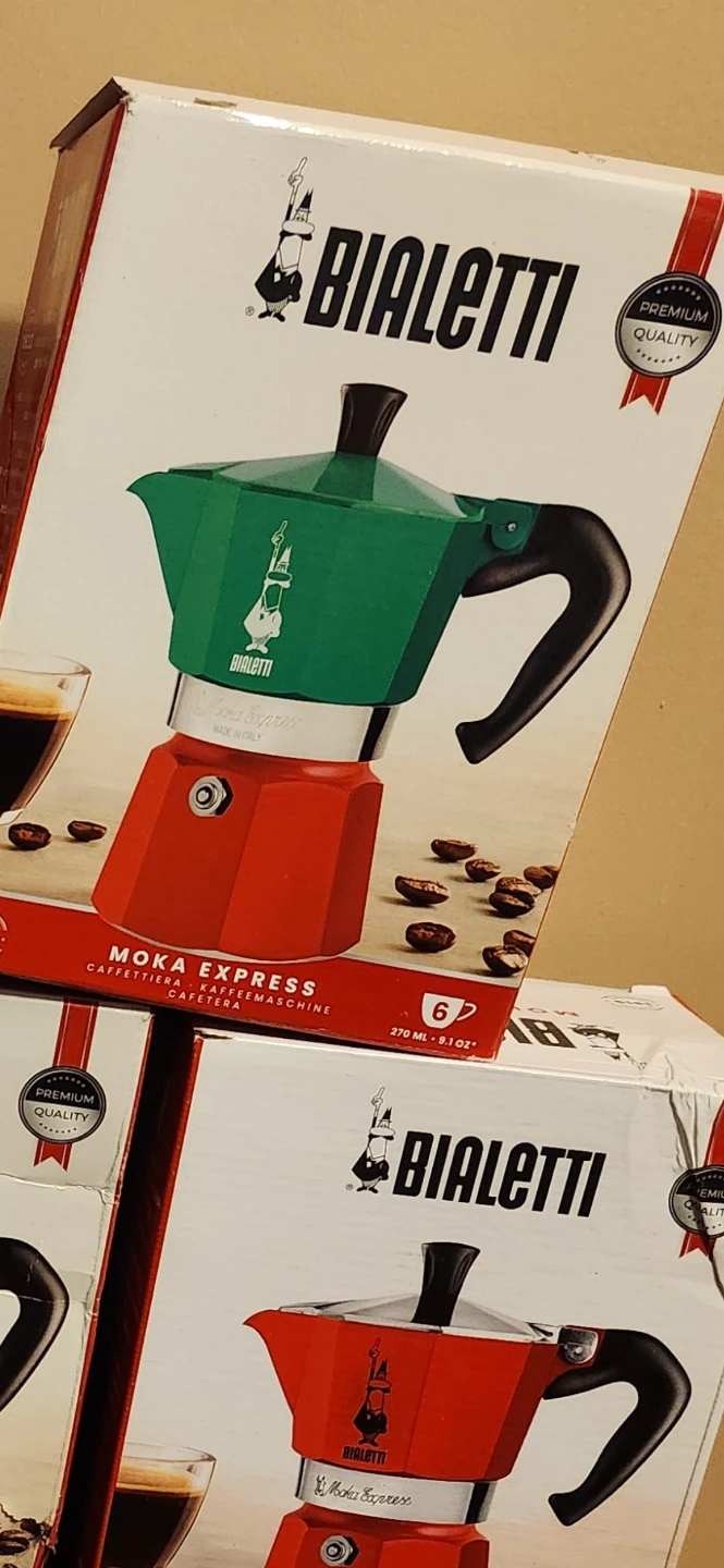 Bialetti Moka Express 6-Cup Stovetop Espresso Maker - photo 3