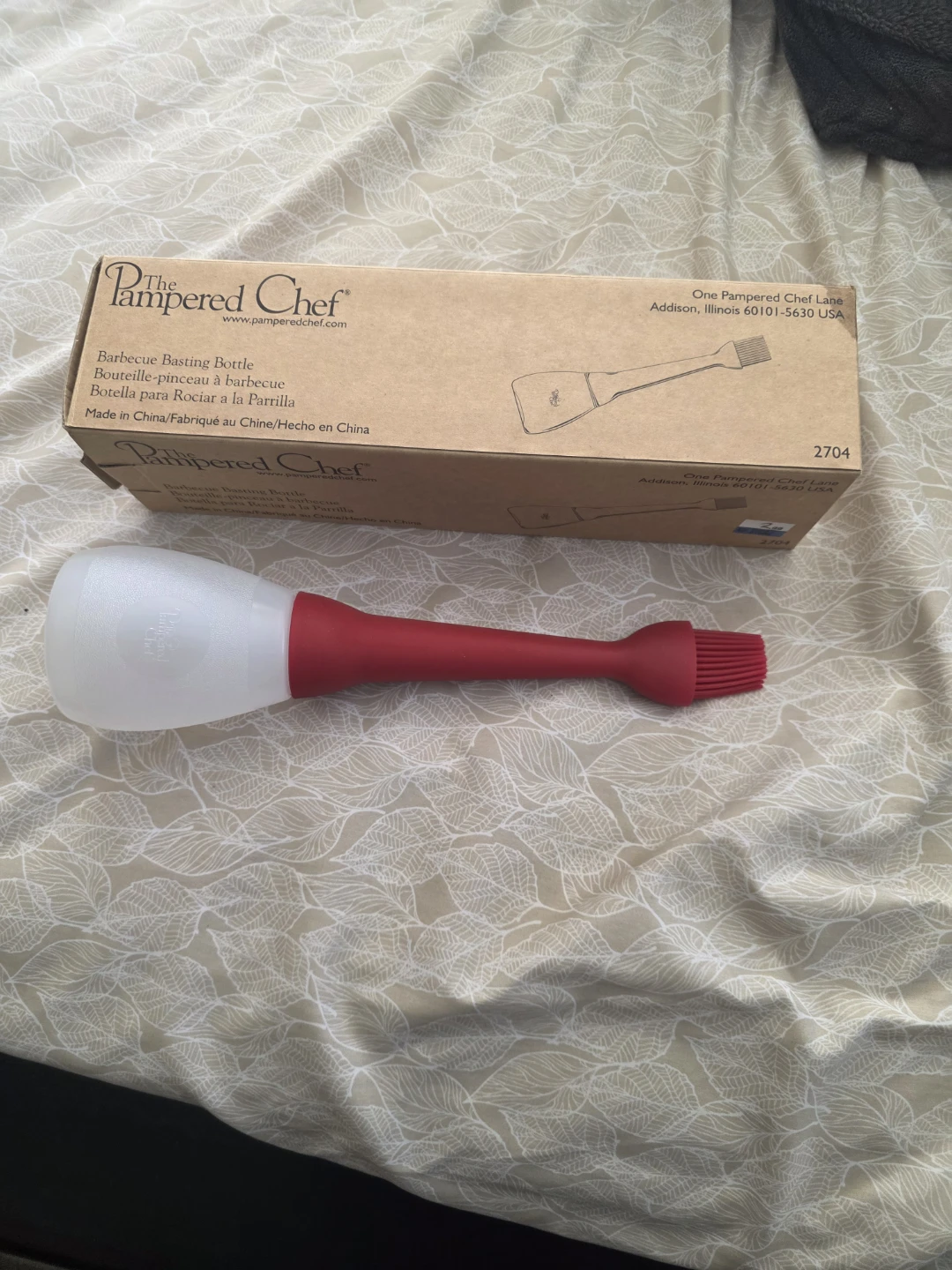 The Pampered Chef Barbecue Basting Bottle