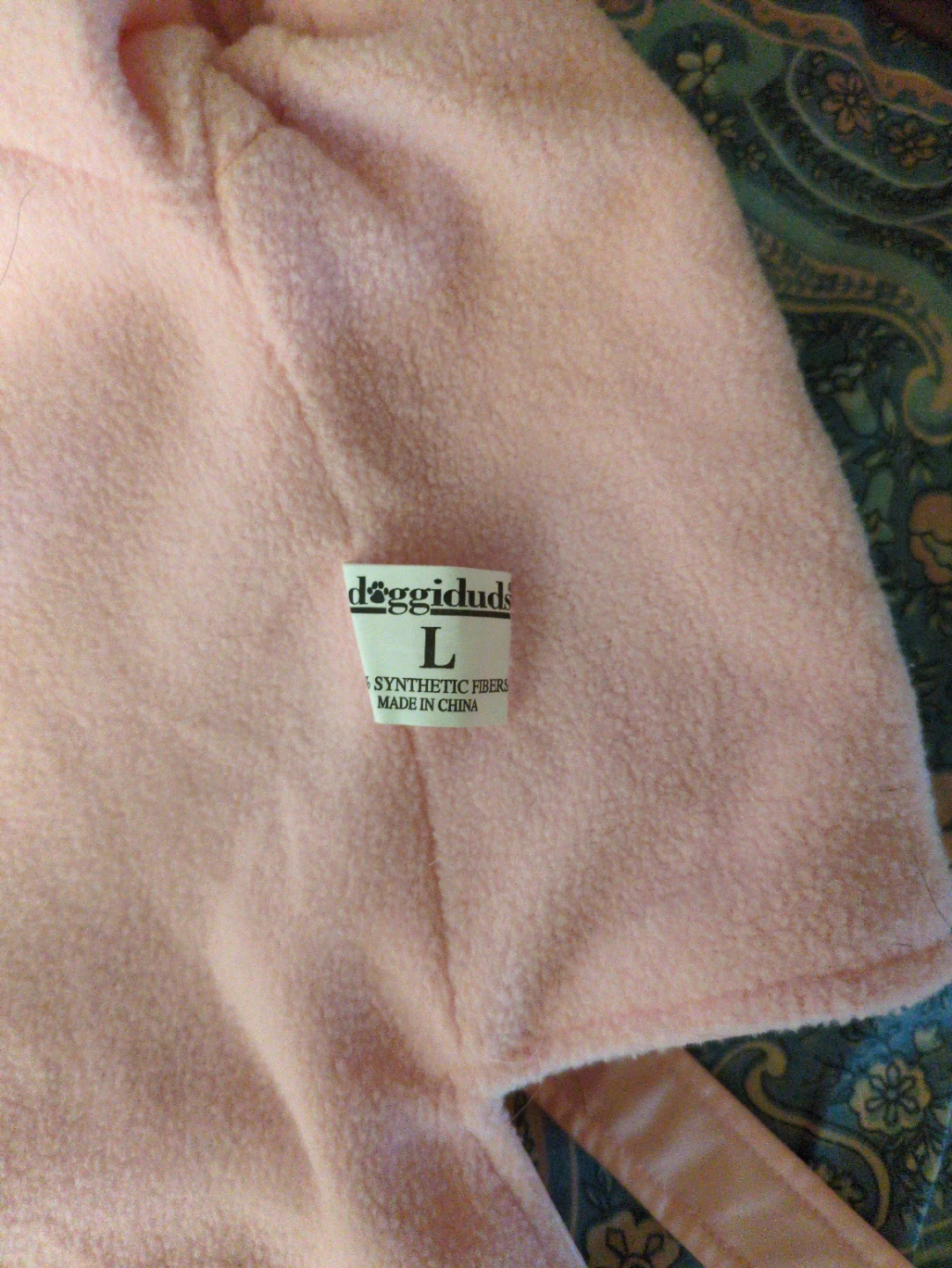 Doggiduds Pink Dog Raincoat Size Large - photo 5