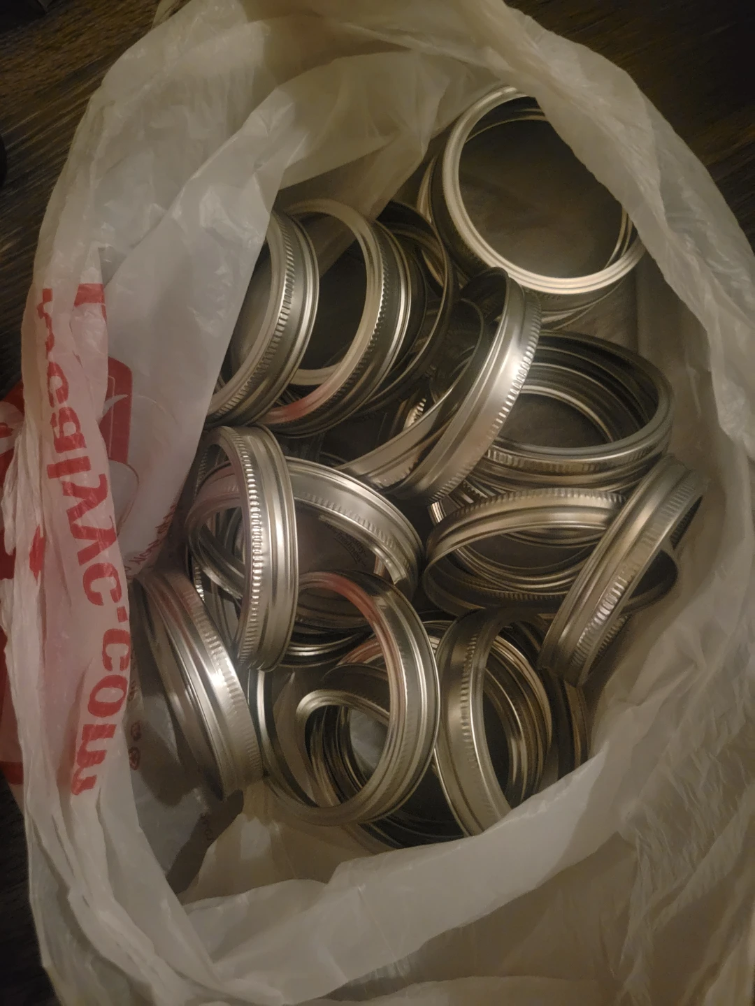 🏈 Bernardin Wide Mouth Mason Jar Lids and ringss - photo 2