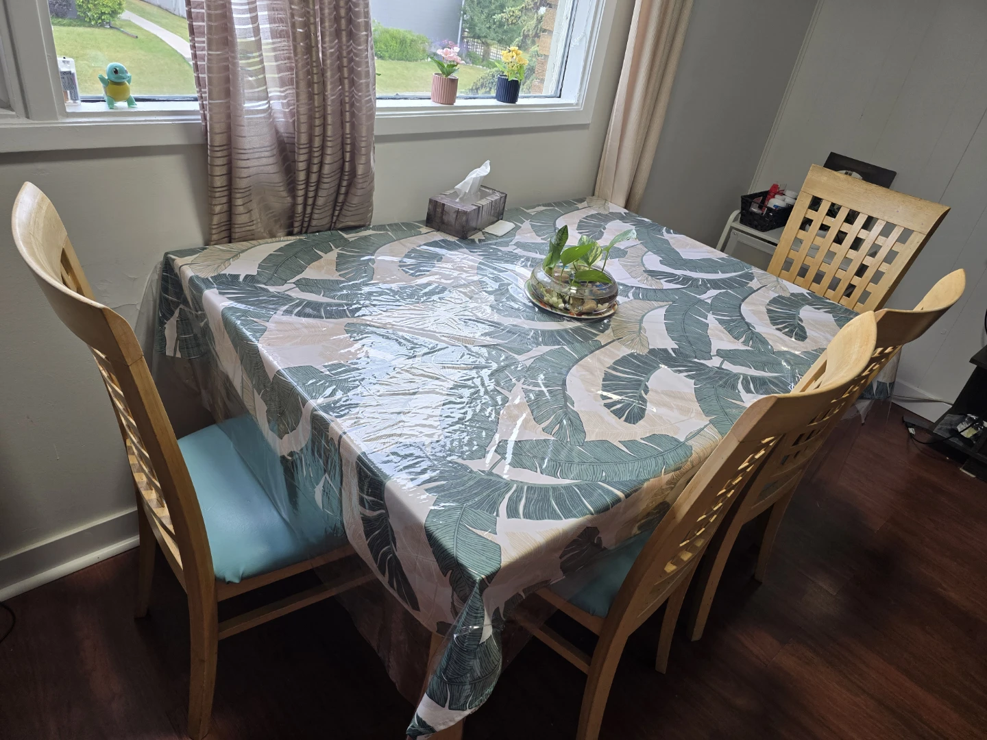 Wooden Dining Table with 4 Chairs - photo 5