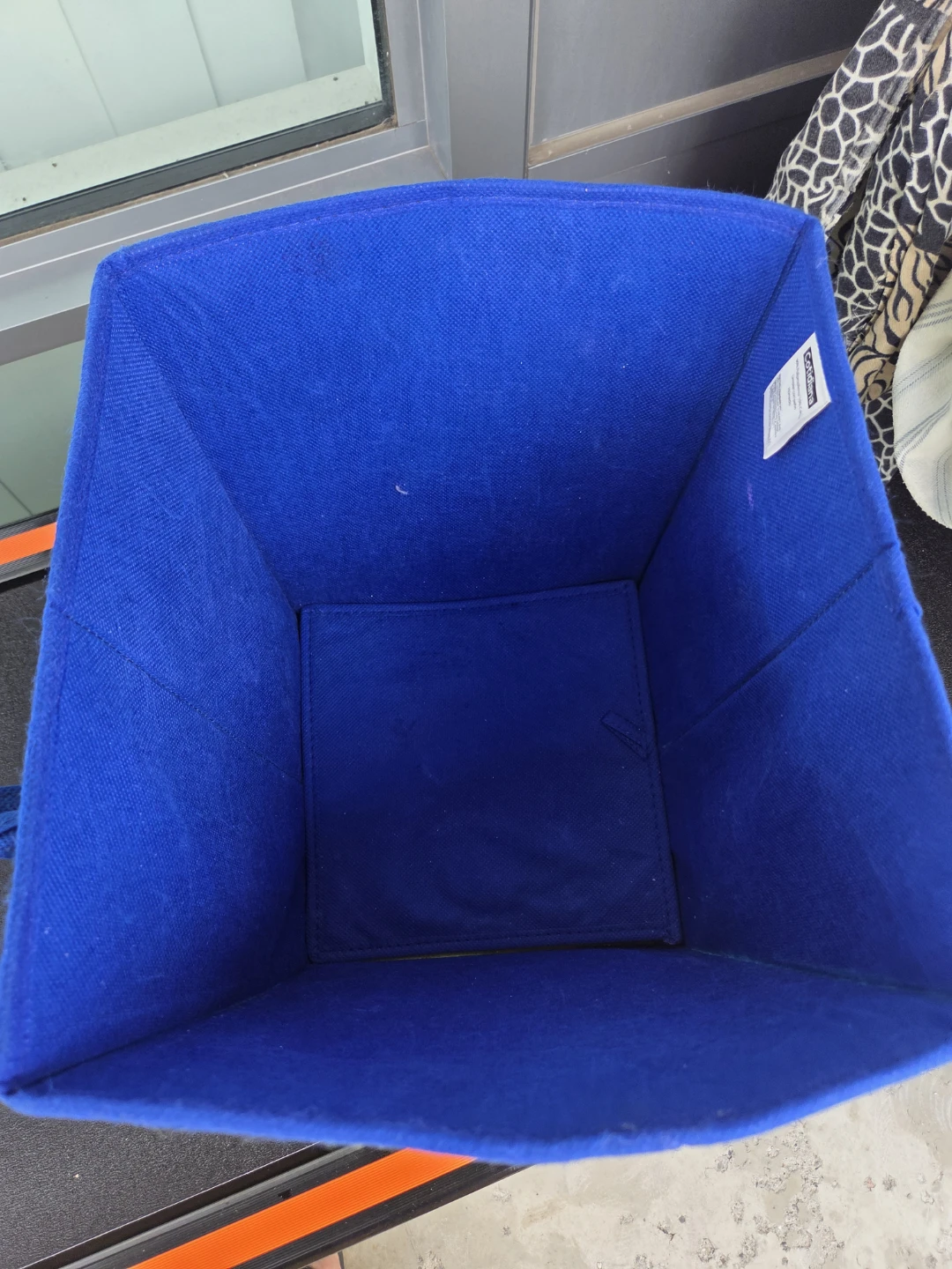 Cotidiana Fabric Storage Bin - Lion & Bird Design - photo 5