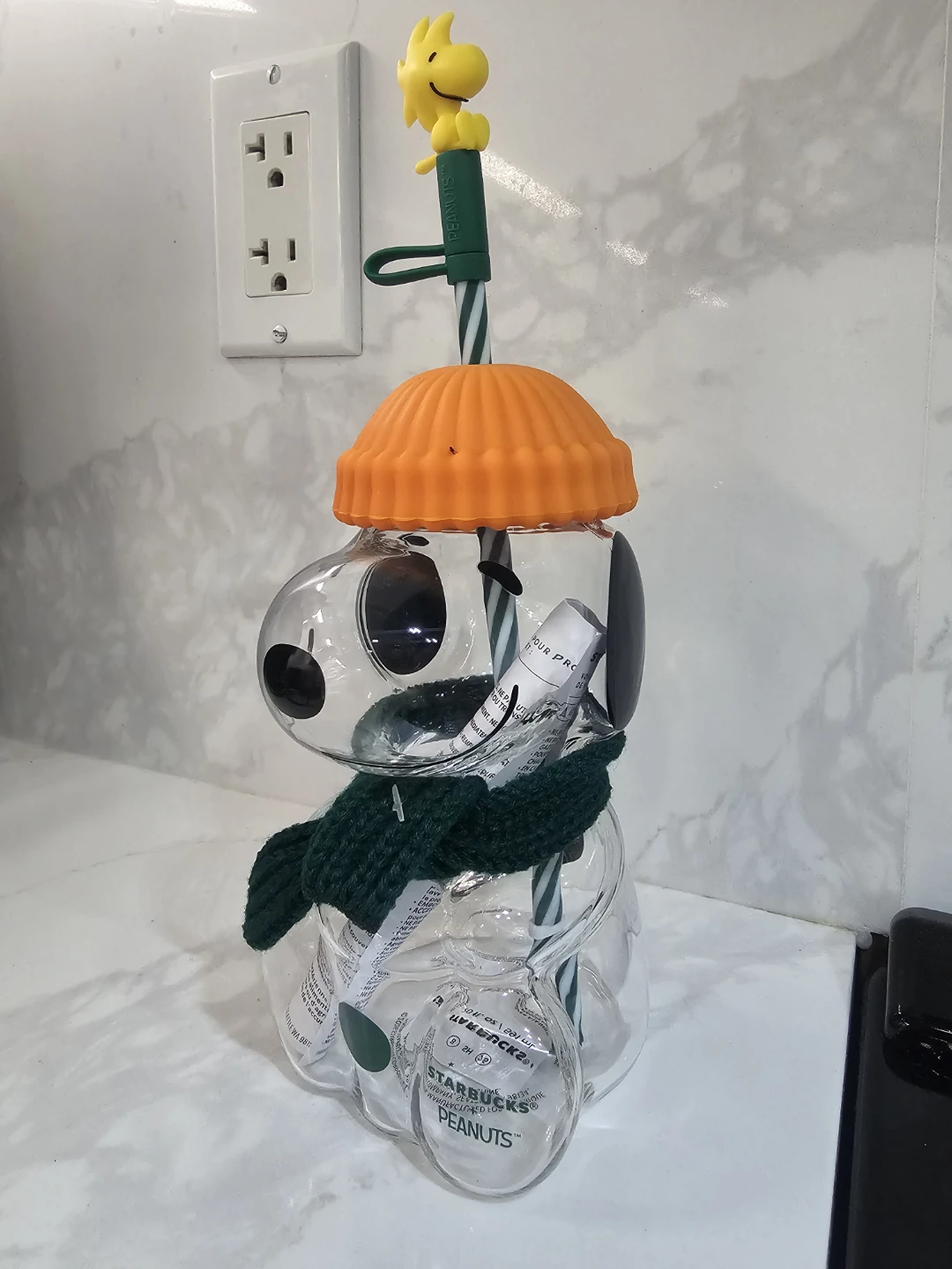 Starbucks x Peanuts Snoopy Glass Cold Cup - photo 2