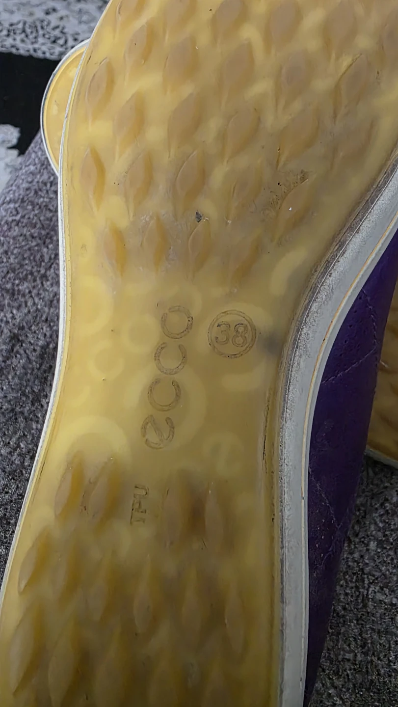 ECCO purple sneakers size 38 - photo 5
