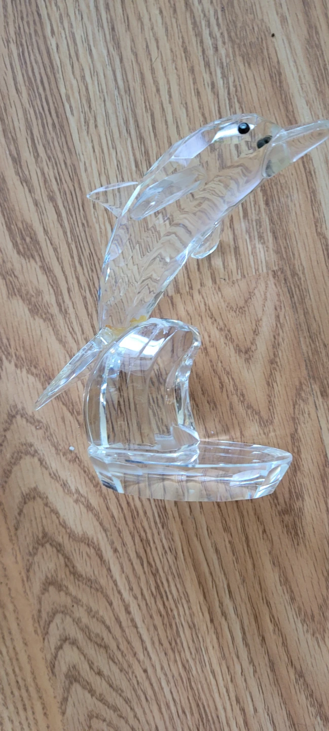 Swarovski Crystal Dolphin Figurine