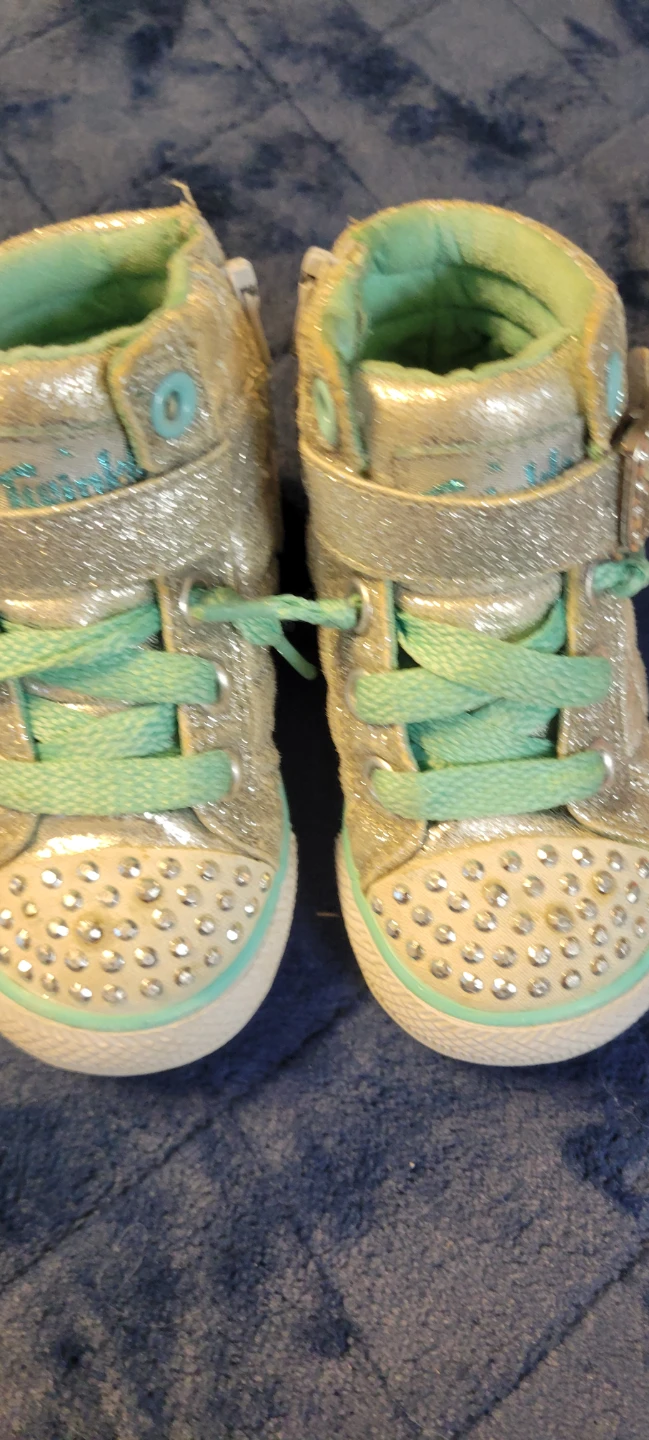 Two Pairs of Skechers S-Lights Kids Shoes - photo 2