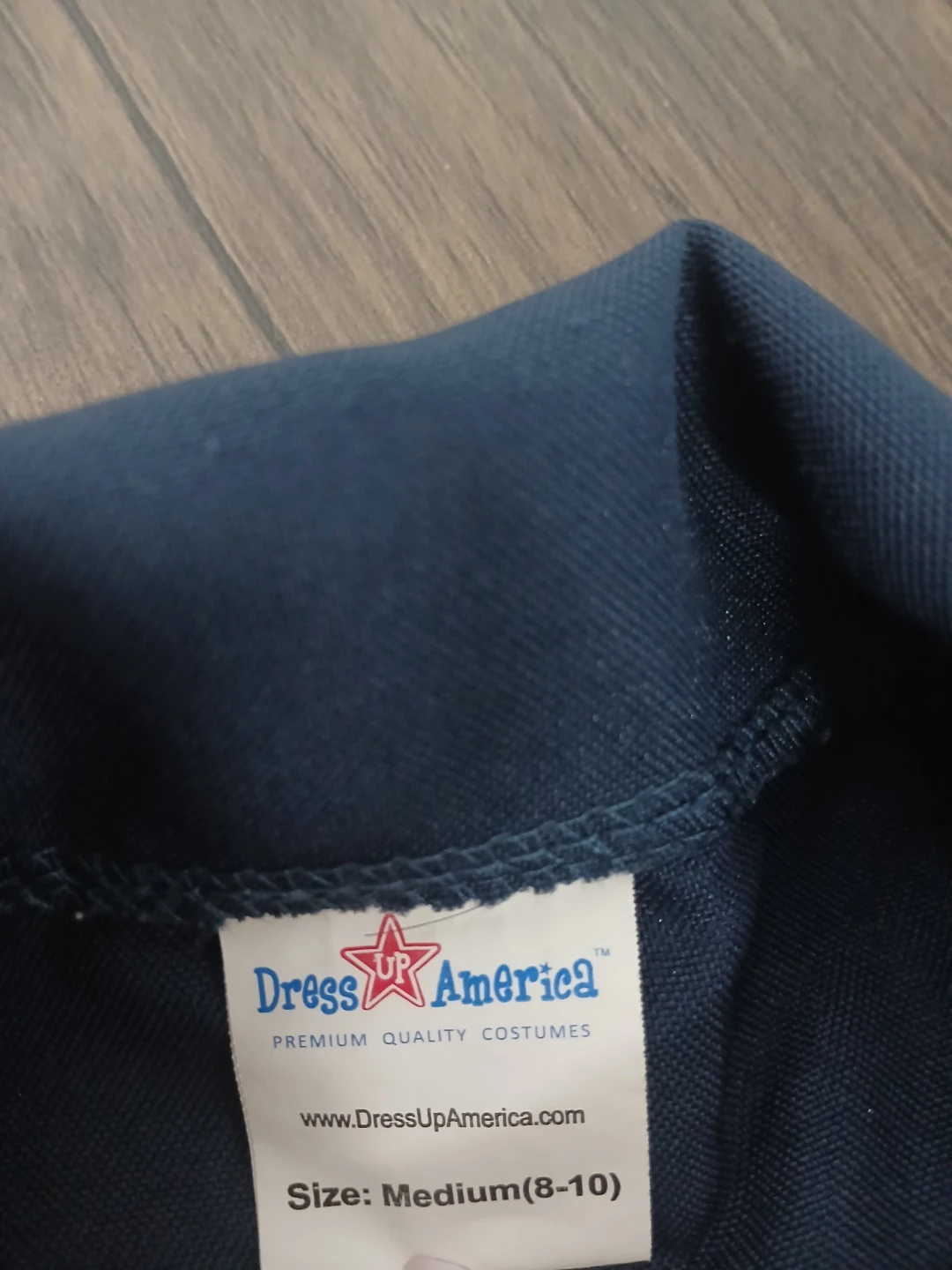 Dress Up America Police Costume Size Medium (8-10)