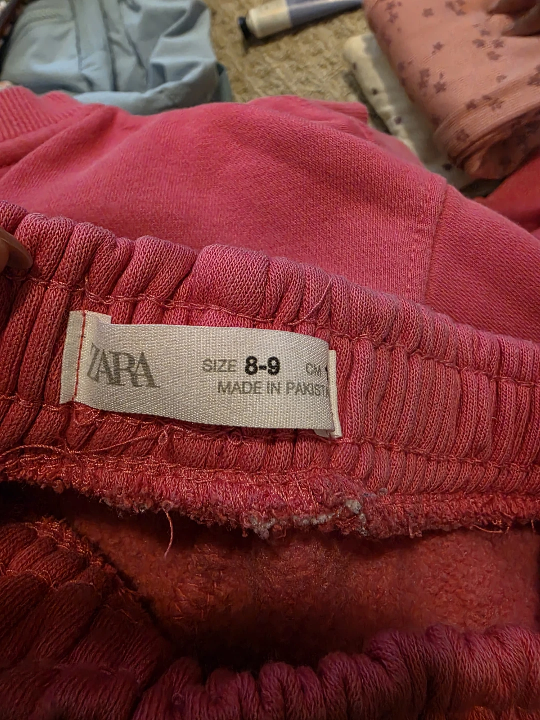 Zara Pink Kids Sweatshirt and joggers set - photo 4