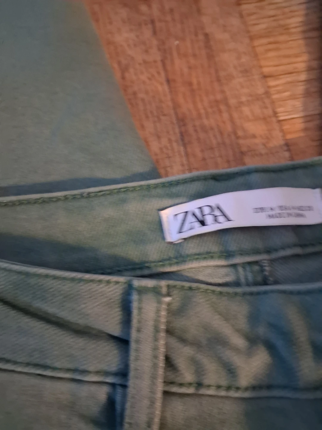 Zara Green Pants Size M - photo 2