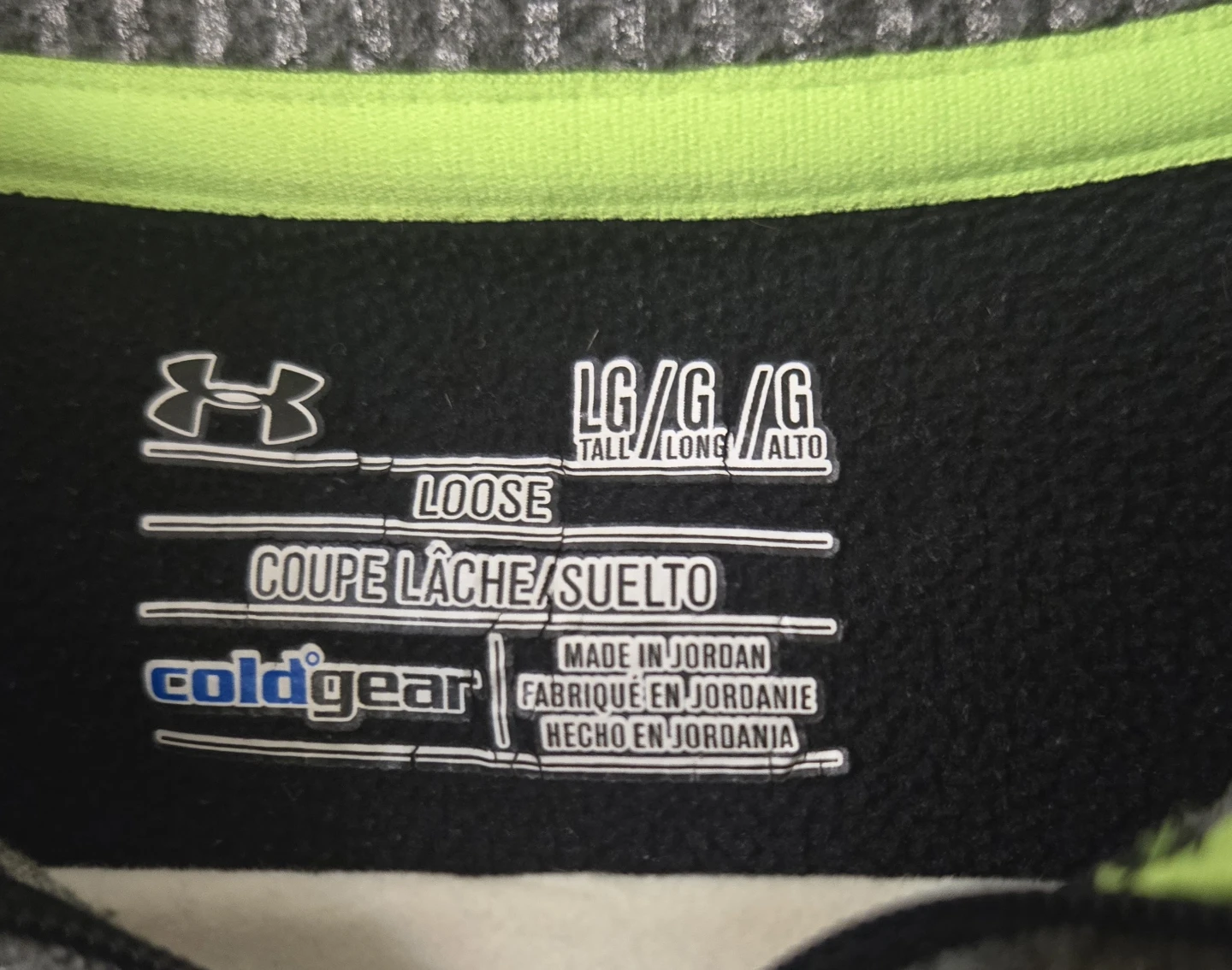 COLDGEAR Men's Large Under Armour 1/4 Zip collared LS shirts. 2. - photo 4