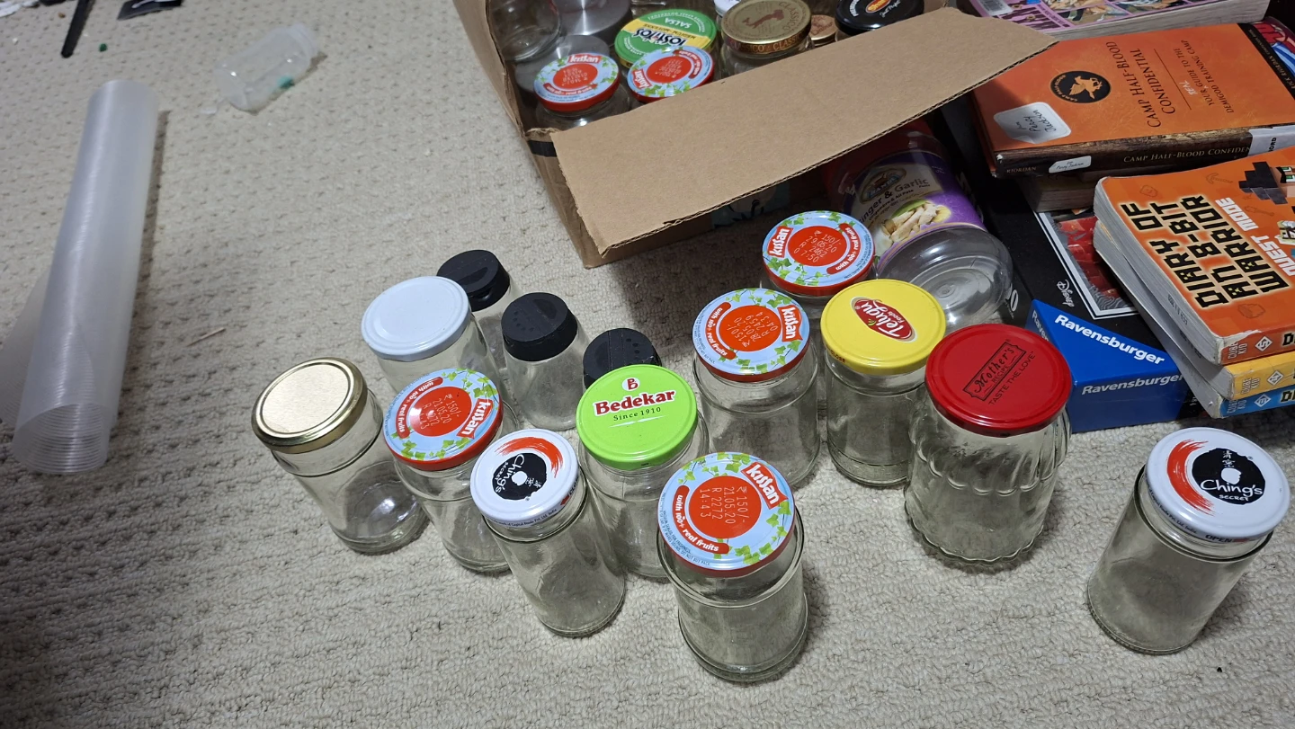 Assorted Empty Glass Jars - photo 3
