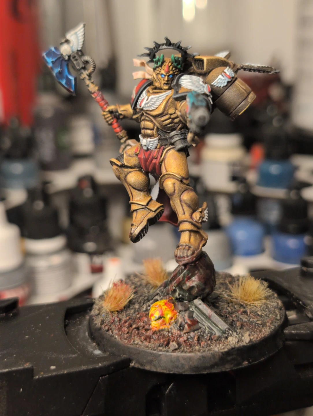 Warhammer 40k Blood Angels Dante Miniature
