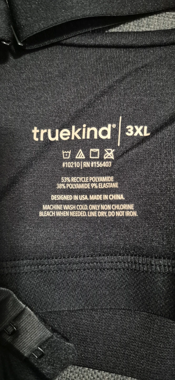Truekind Supportive Comfort Wireless Shaping Bra - 3XL - photo 4