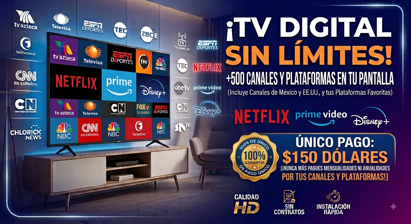 TV SIN LIMITES!!