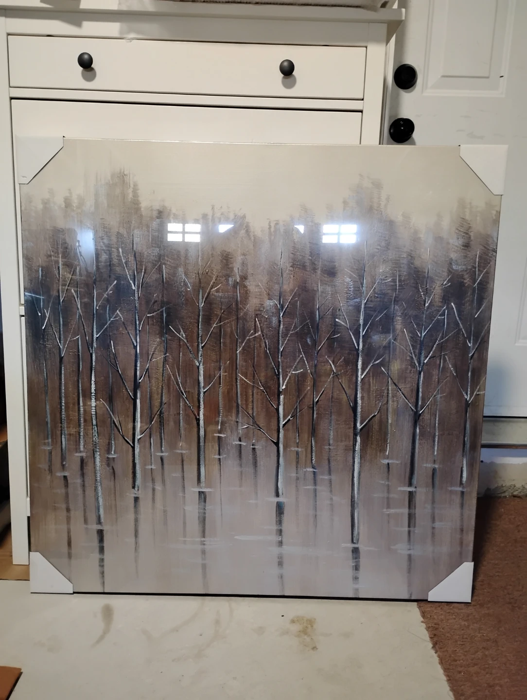 Oversized canvas art almost 40inch