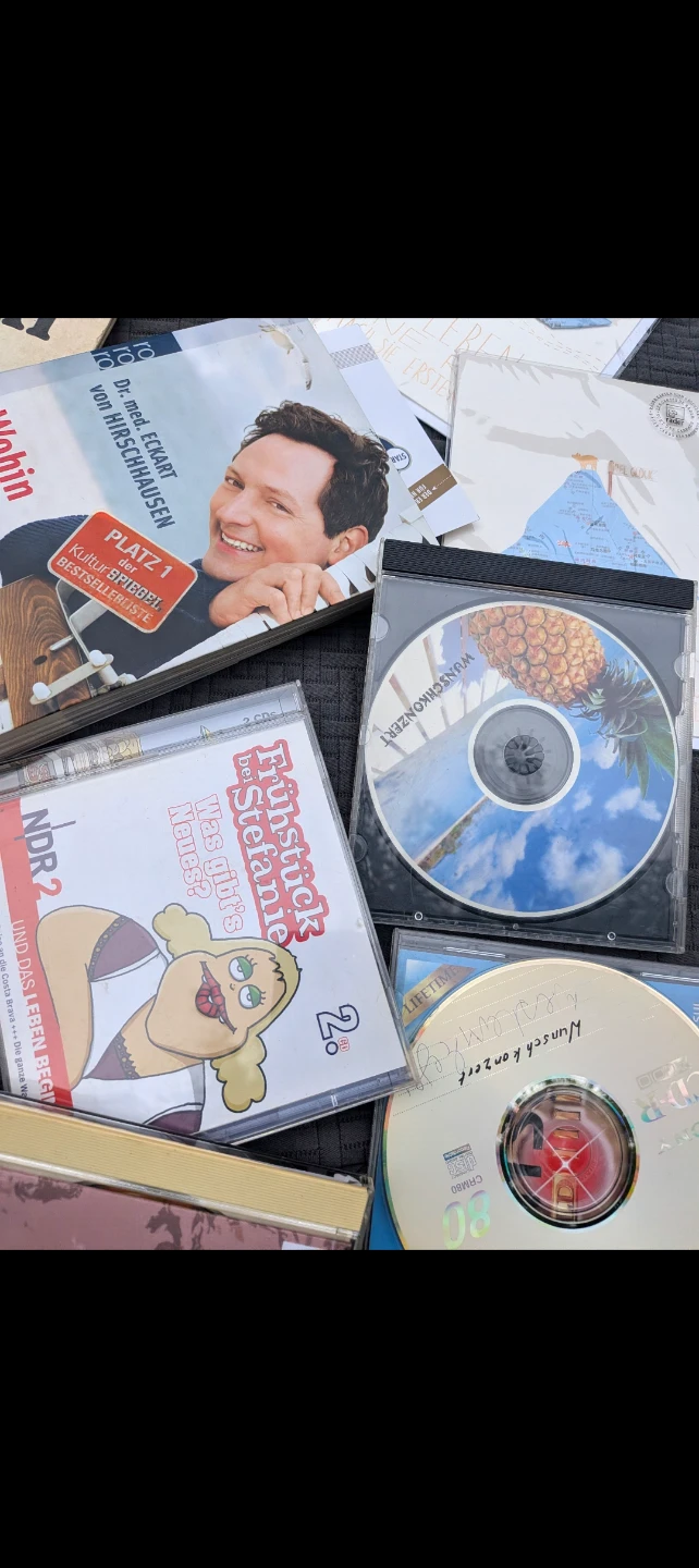 Mixed German language Media Lot: Books, Greeting Cards, and CDs - photo 4