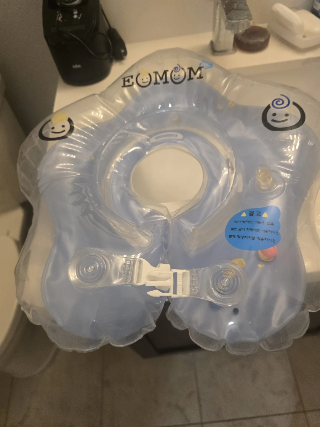 EOMOM Portable Baby Bathtub and Neck Float Set - photo 2