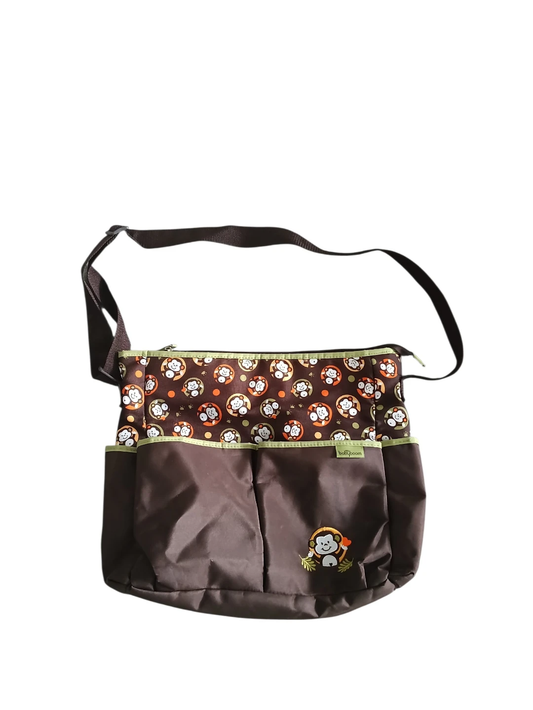 Baby Boom Deluxe Monkey Tote Diaper Bag