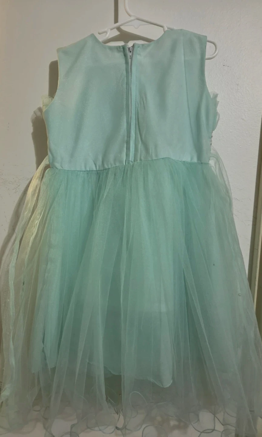 Mint green party dress 🏈 - photo 3