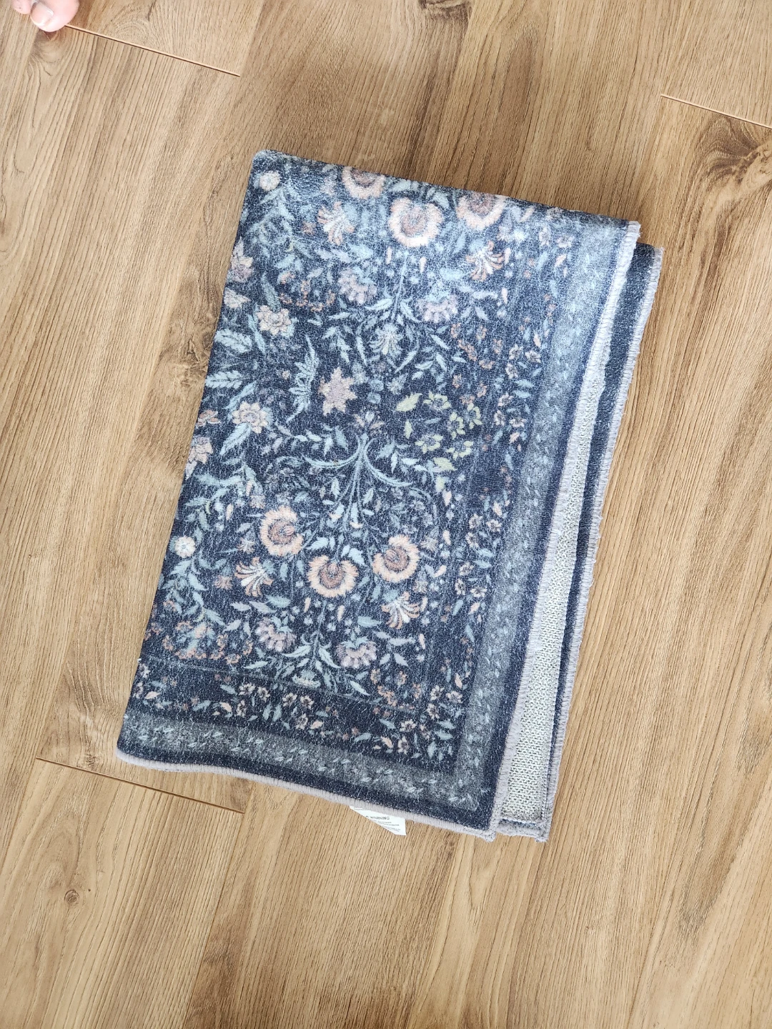 Vintage Washable Entryway Floral Rug - 2x3 - photo 4