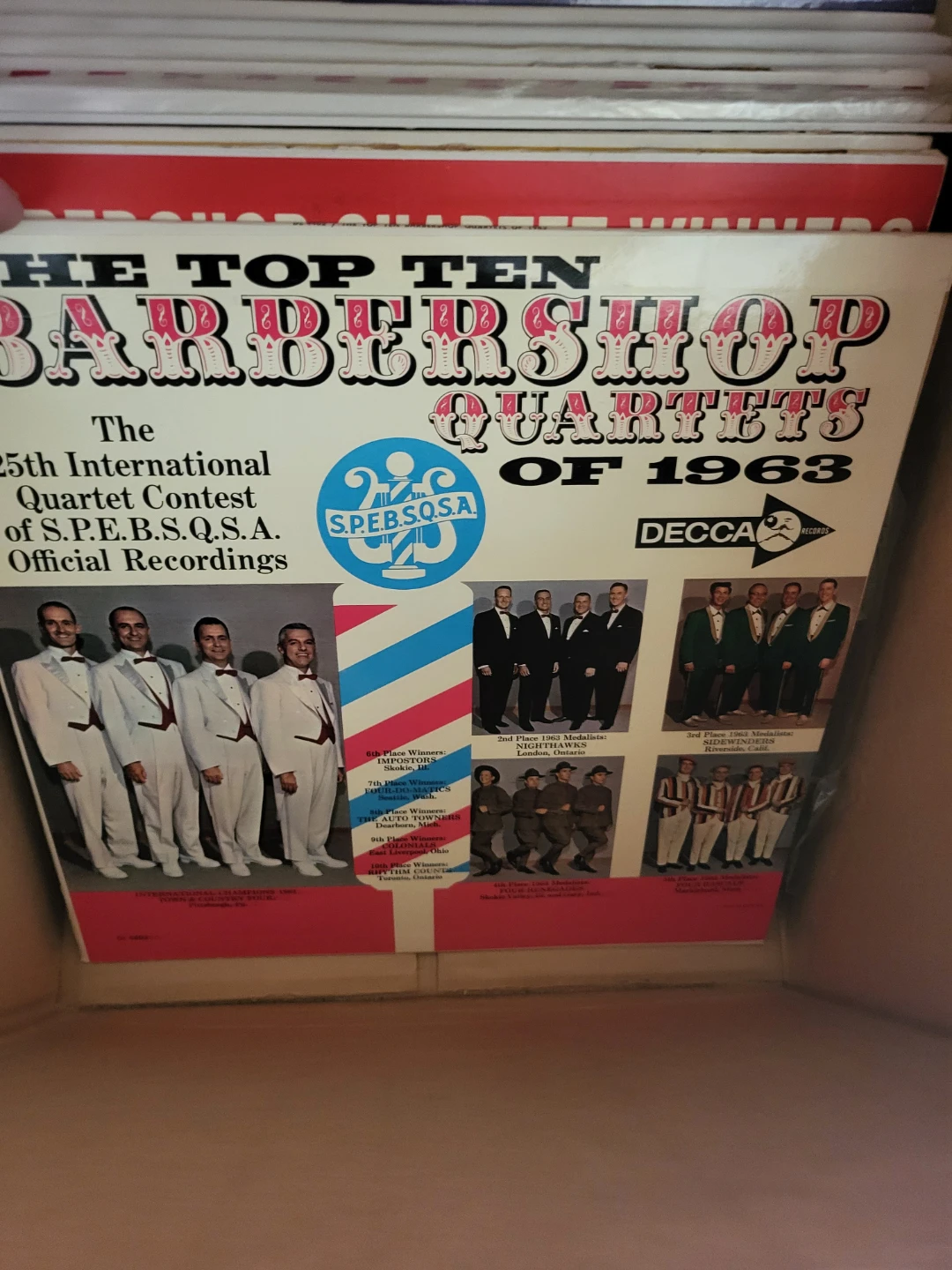 Barbershop Ball LP Record