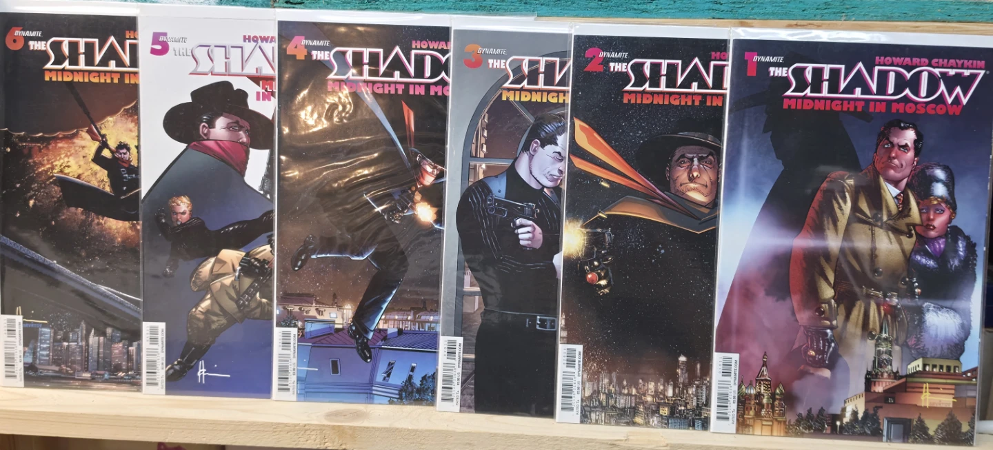🏈The Shadow: Midnight in Moscow Comic Set (Issues 1-6)