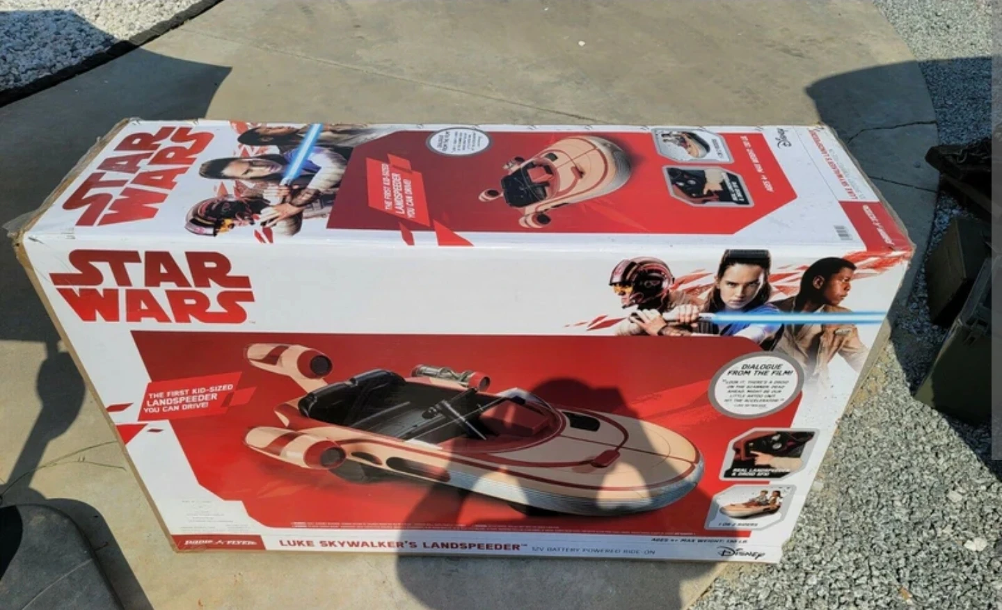 Radio Flyer Star Wars Landspeeder