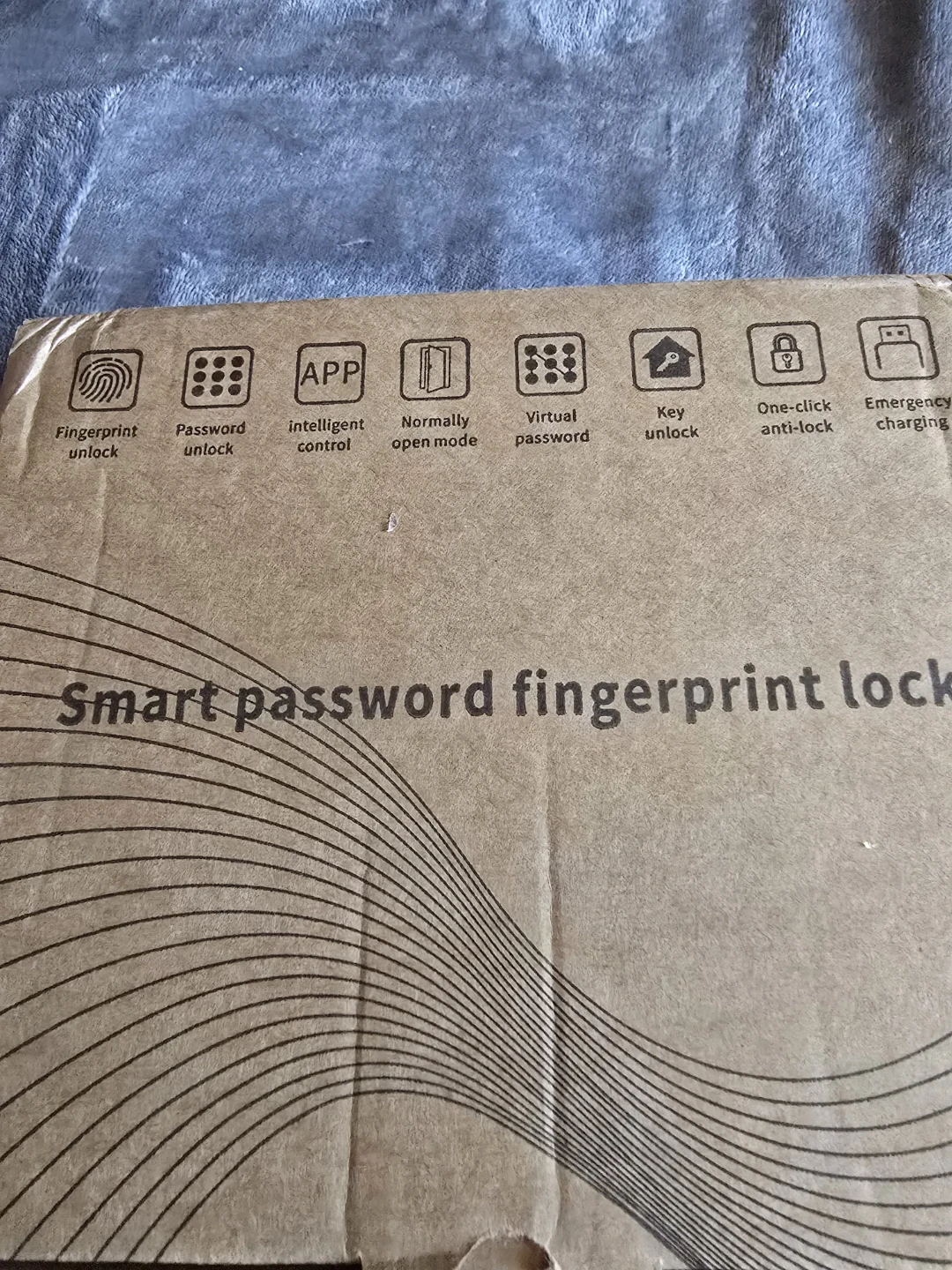 Smart Password Fingerprint Door Lock - photo 3