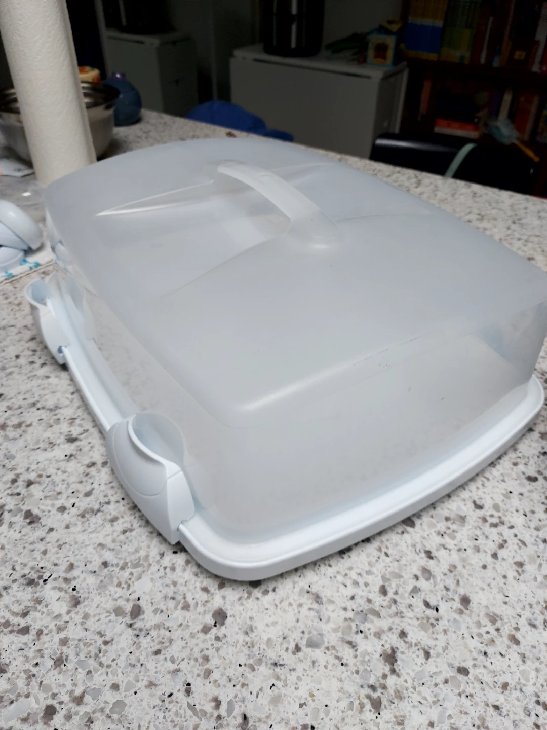 Rectangular Plastic Cake Carrier - photo 2
