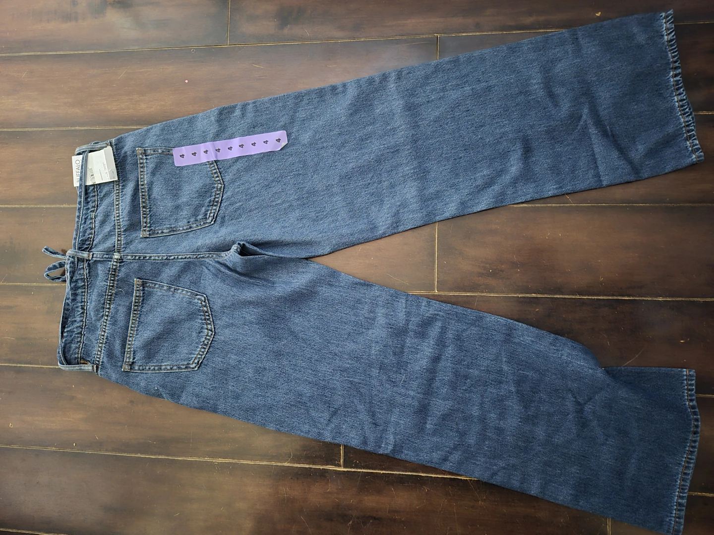 Buffalo David Bitton Bree Wide Leg Jeans Size 4 - photo 2