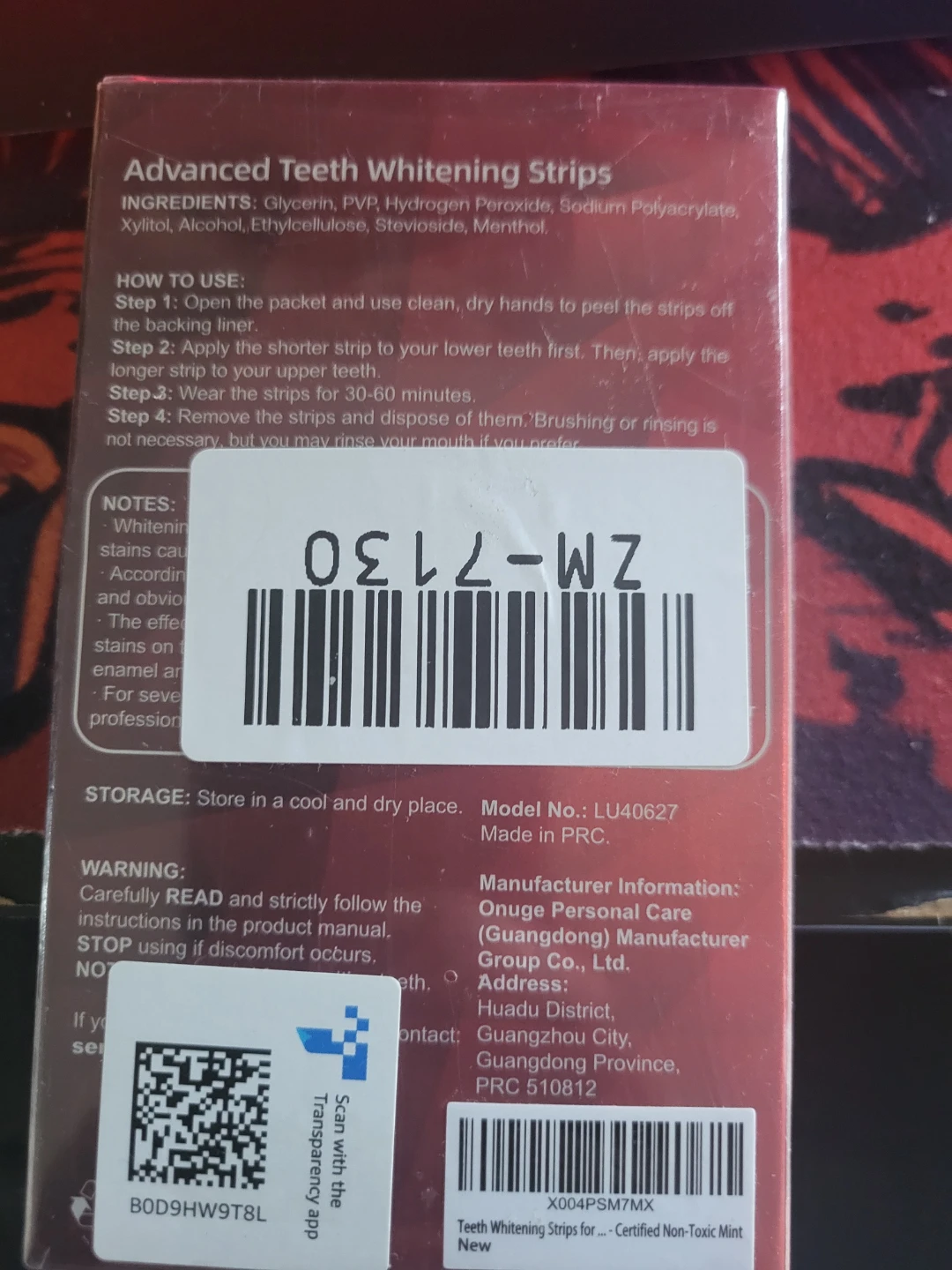 Luiable Teeth Whitening Strips - photo 2