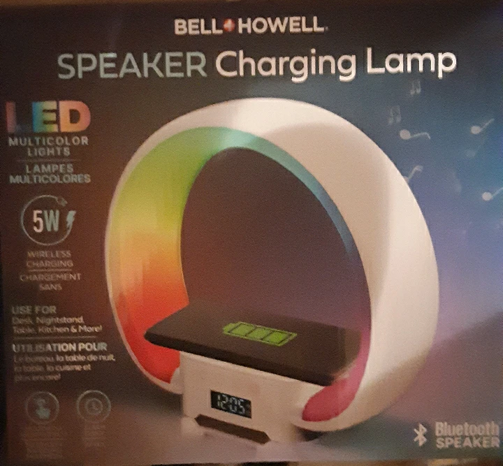 Bell + Howell Speaker Charging Lamp - photo 3