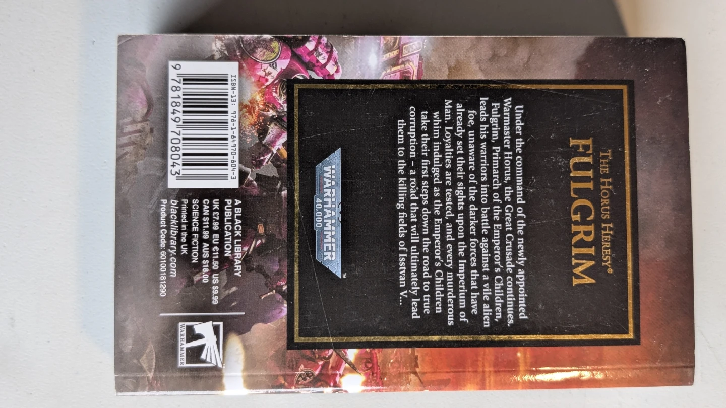 Fulgrim by Graham McNeill (Horus Heresy), Book 5 - photo 3