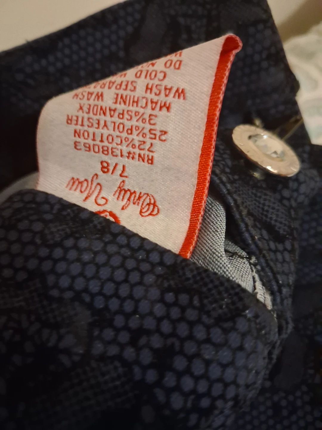 Only You Black Patterned Pants - photo 3