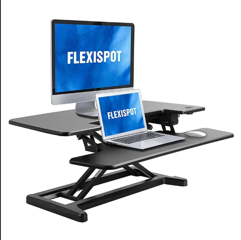 FlexiSpot Motorized Standing Desk - 36" Wide Electric ...