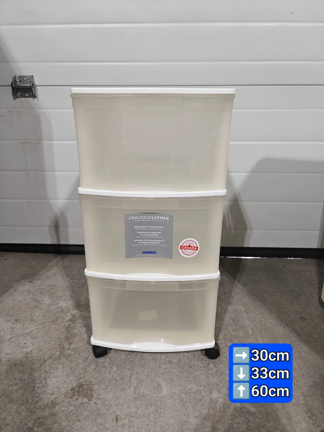 Storage tower / carts with wheels - photo 3