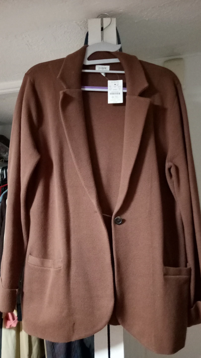 🏈J.Crew Brown Blazer