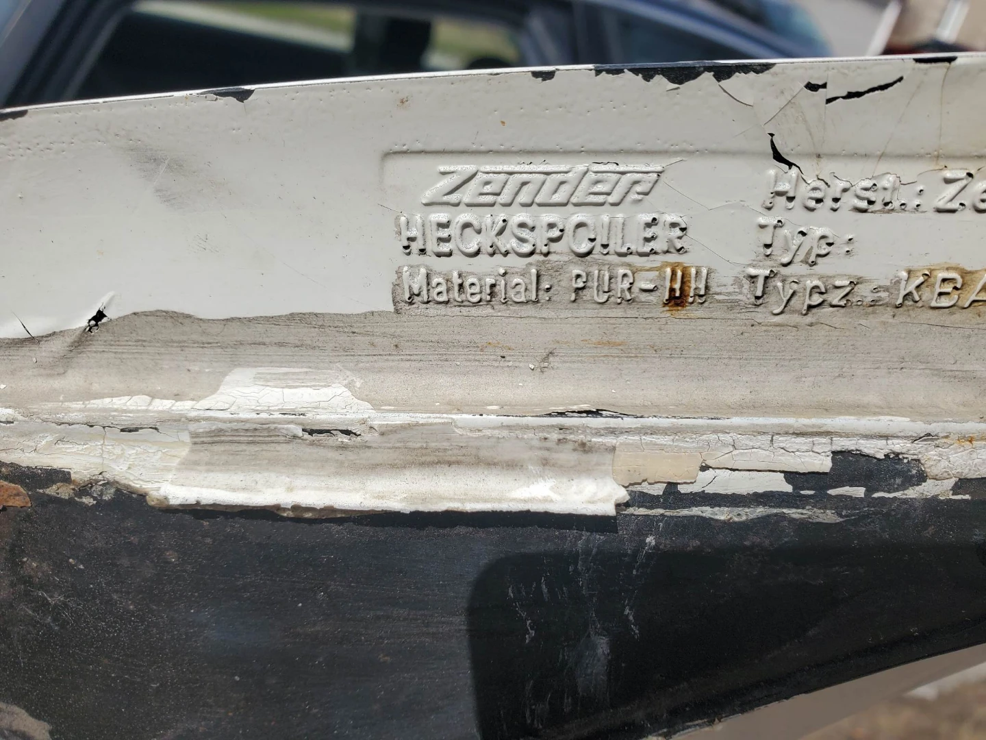 BMW E36 3Series Zender Car Rear Spoiler