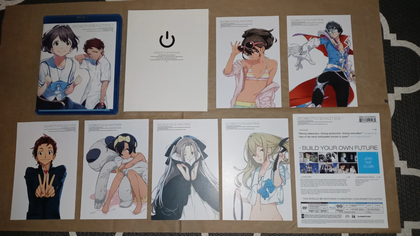 Robotics;Notes Part 1 Limited Edition Blu-ray & DVD - photo 4