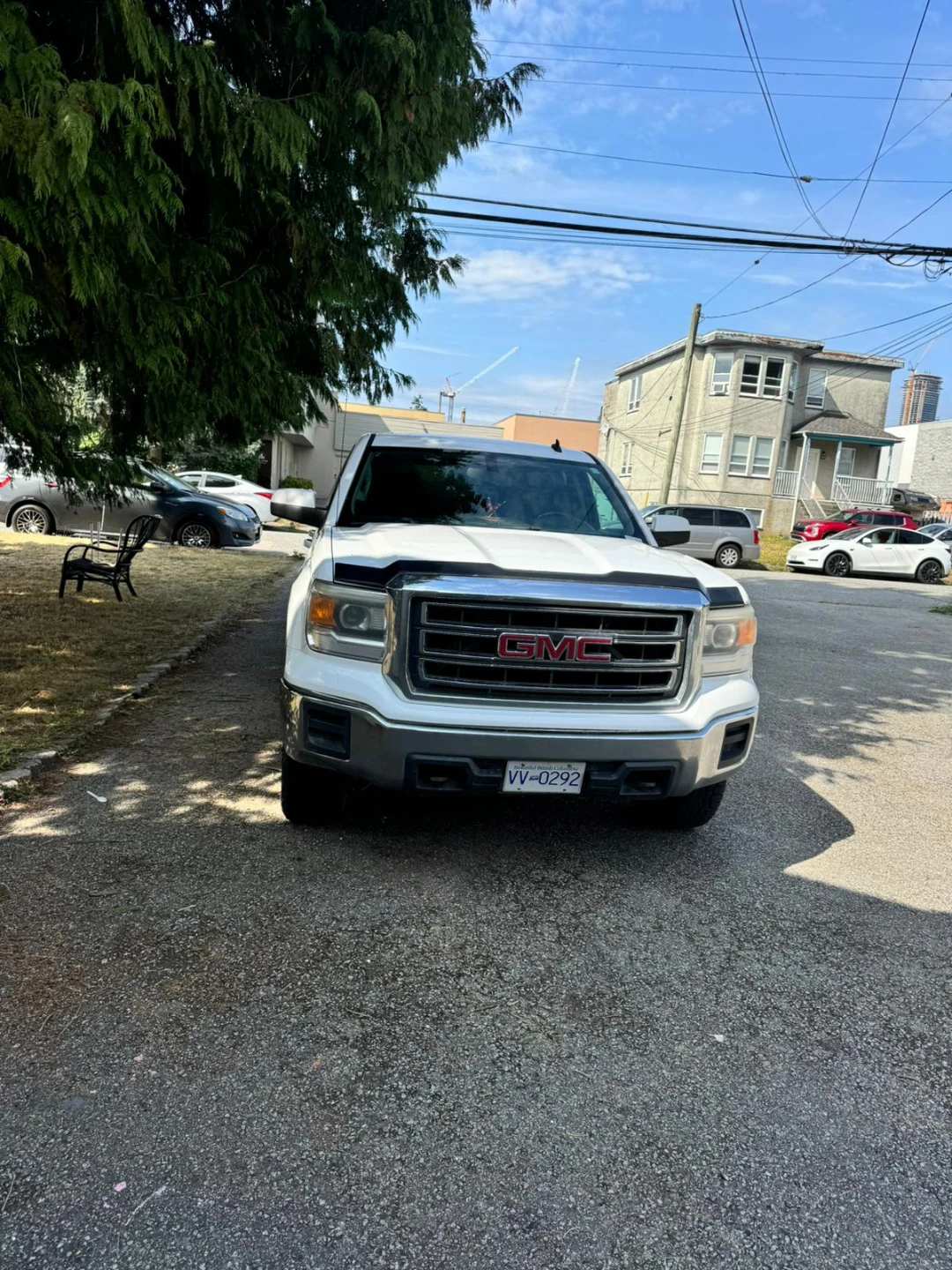 White GMC Sierra Truck with Cap - photo 2