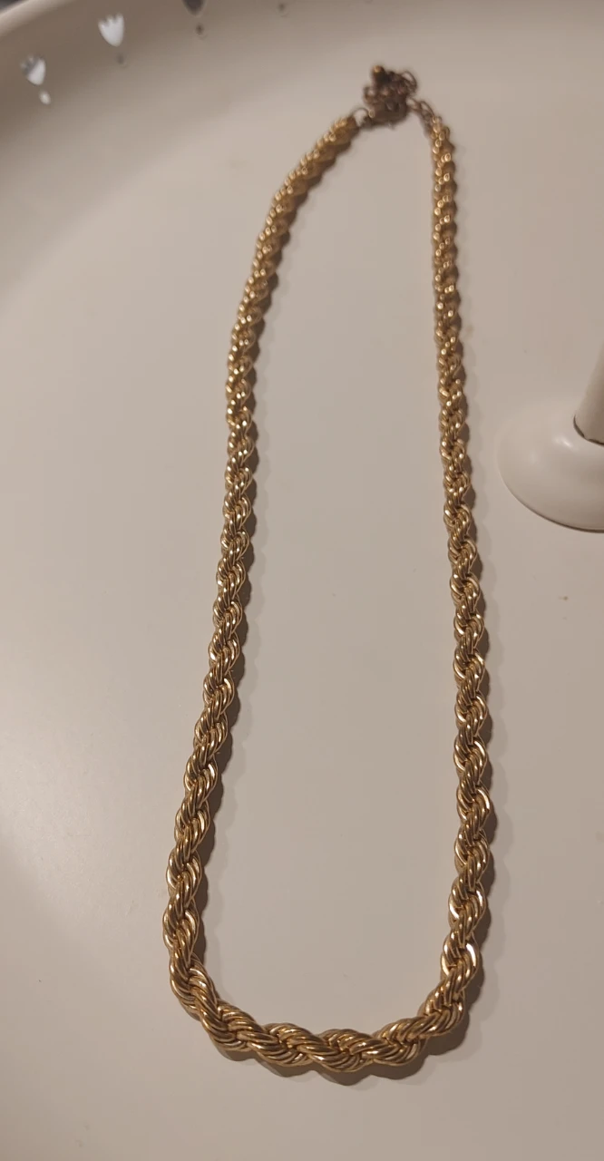 Rope chain necklace