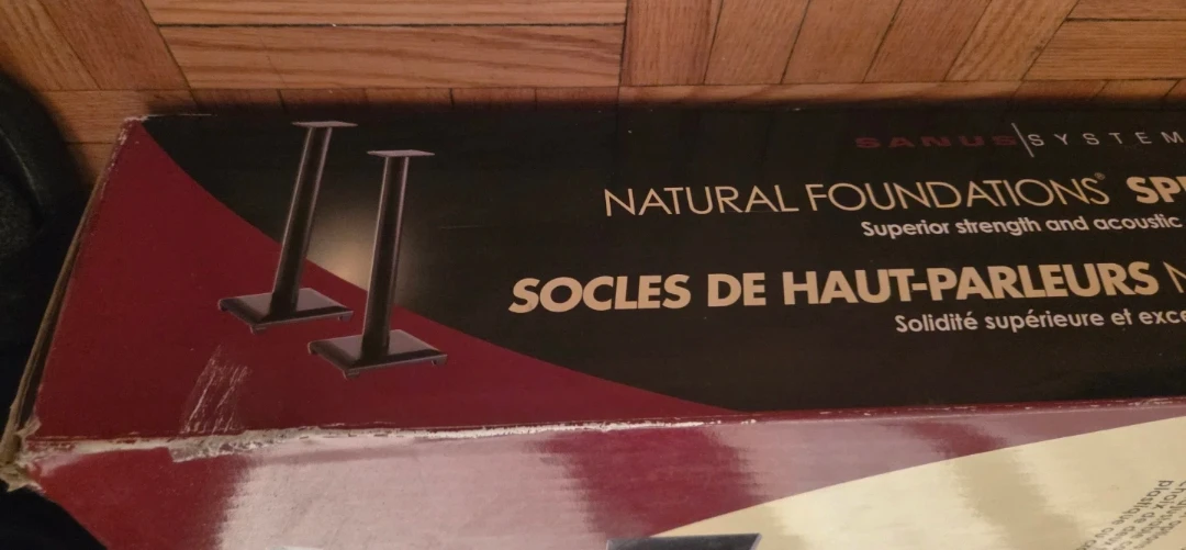 Sanus Systems Natural Foundations Speaker Stands - photo 5