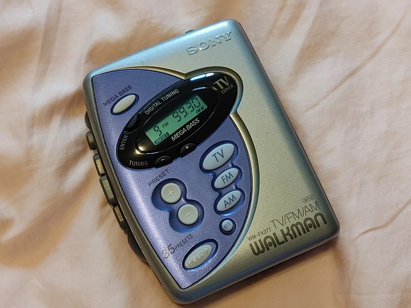 Restored Sony Walkman WM-FX277