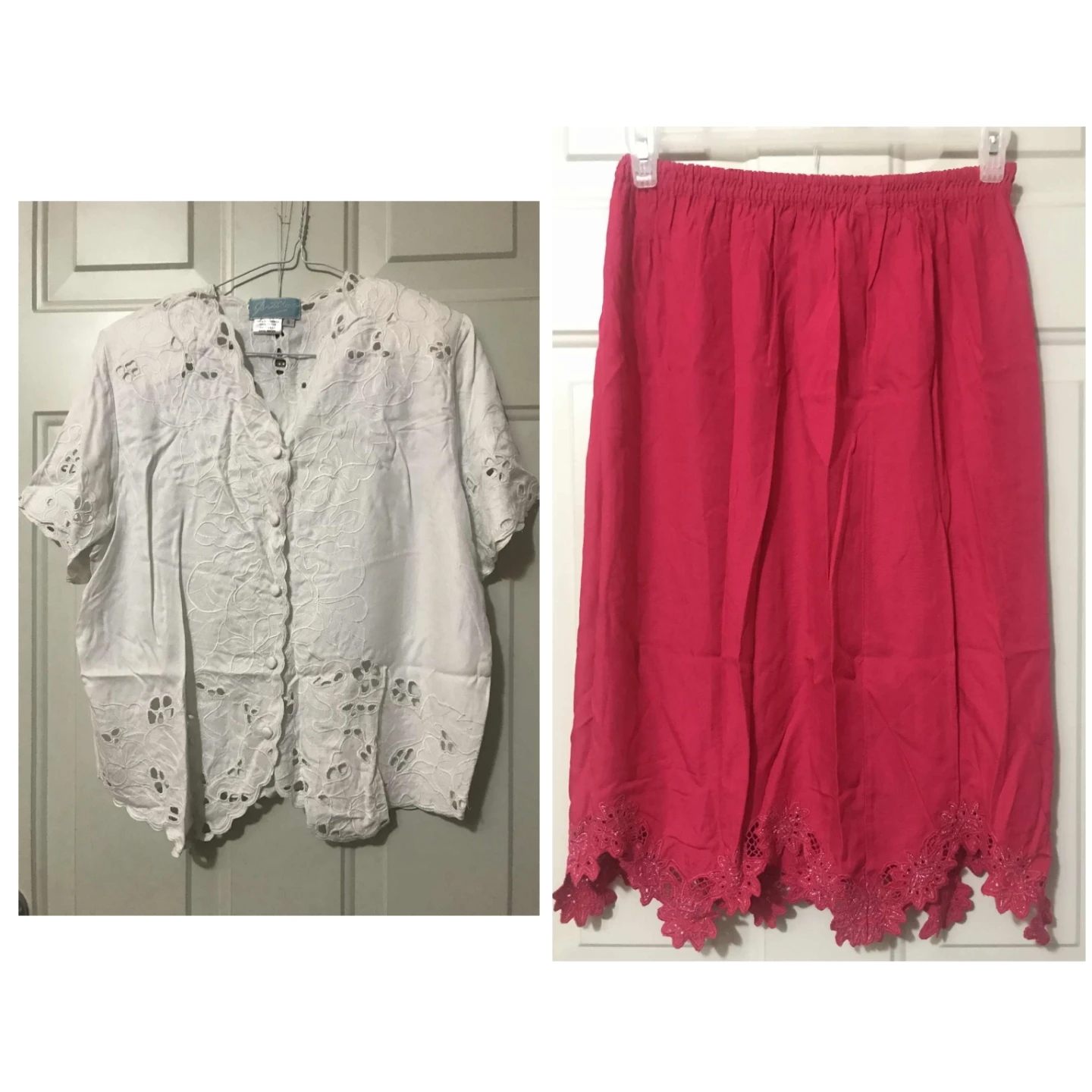 Blouse and Skirt Set
