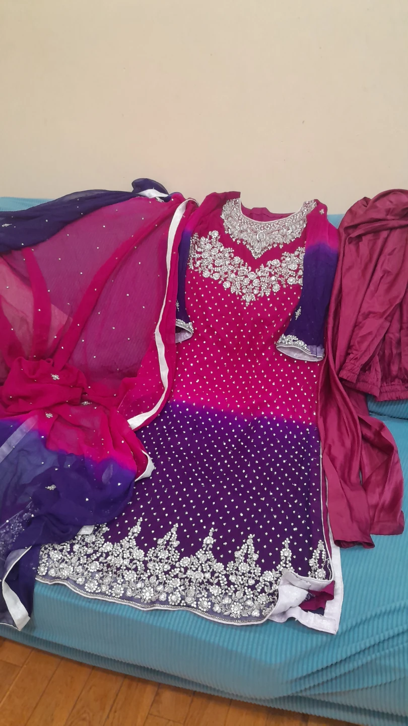 wedding wear 3 pc  chest 20 with chooridar pajama just $50