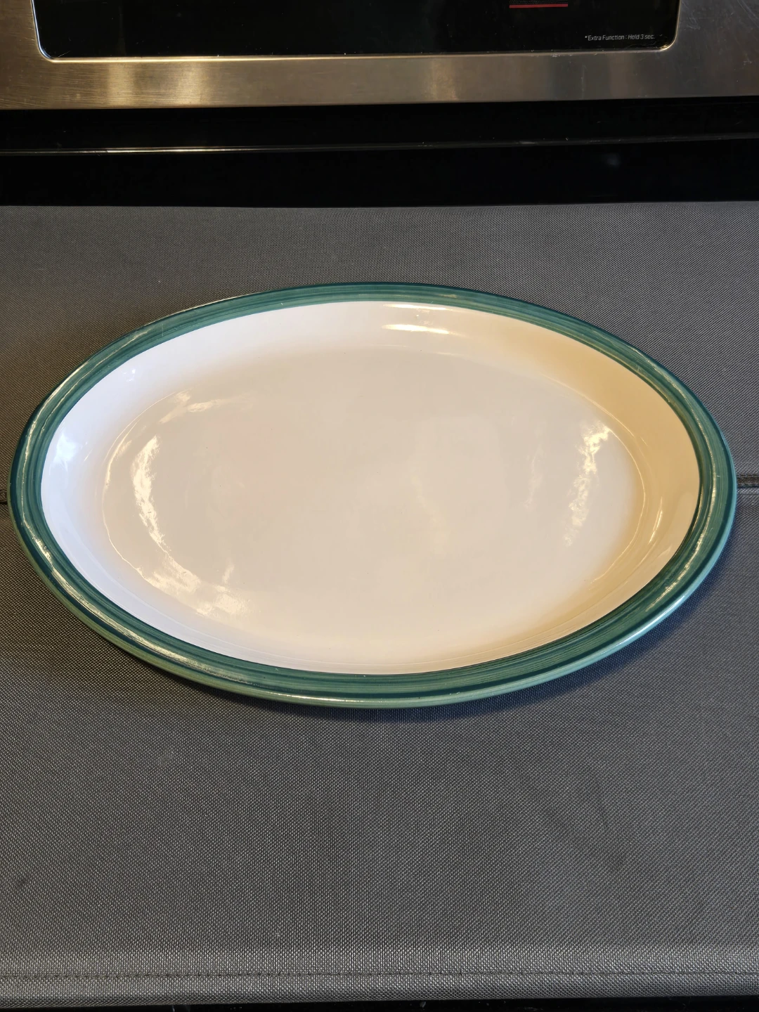 Vtg Pfaltzgraff Ocean Breeze 14-Inch Oval Serving Platter