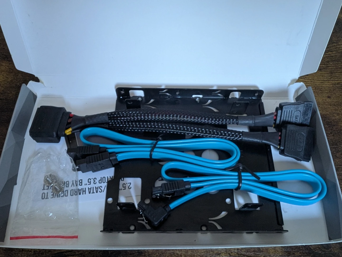 Sabrent 2.5" SSD and SATA Hard Drive to 3.5" Bay Bracket - photo 4